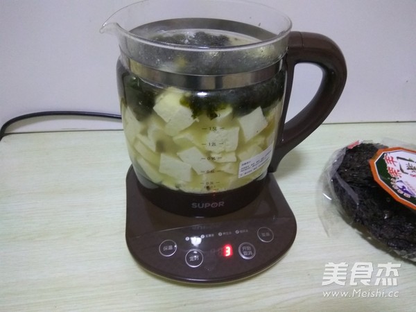 豆腐紫菜骨头汤