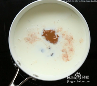 咸焦糖热巧克力