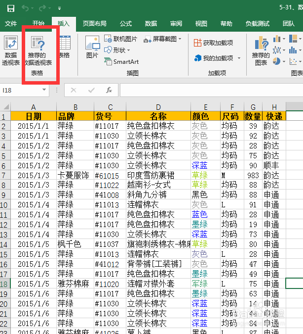 如何使用excel的数据透视表