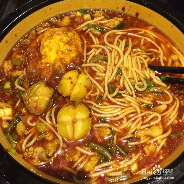 酸豆角米粉的做法