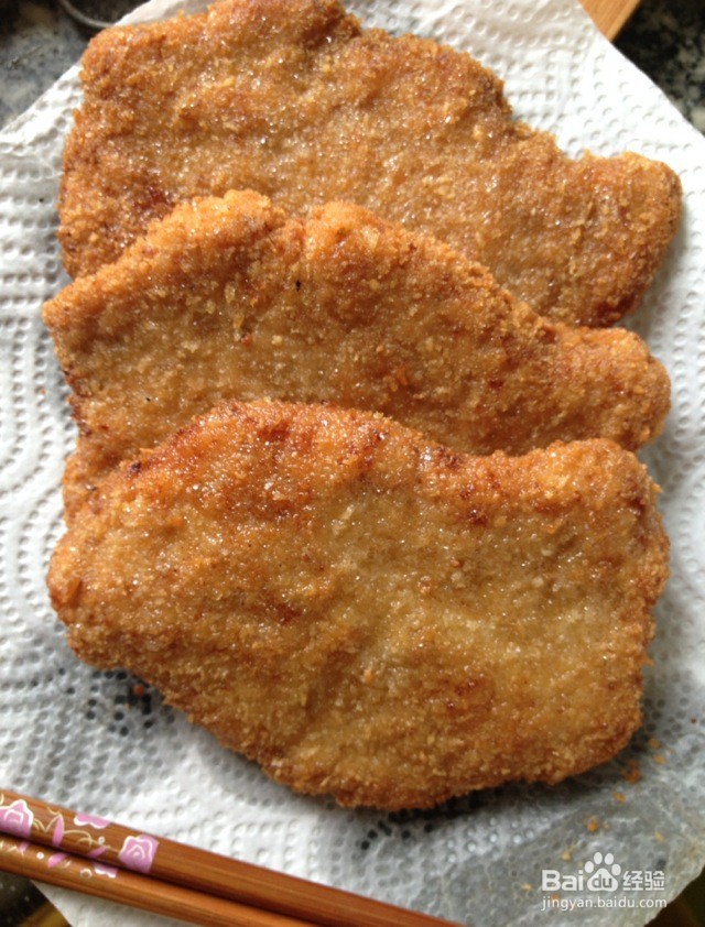 煎炸黑椒猪扒的做法