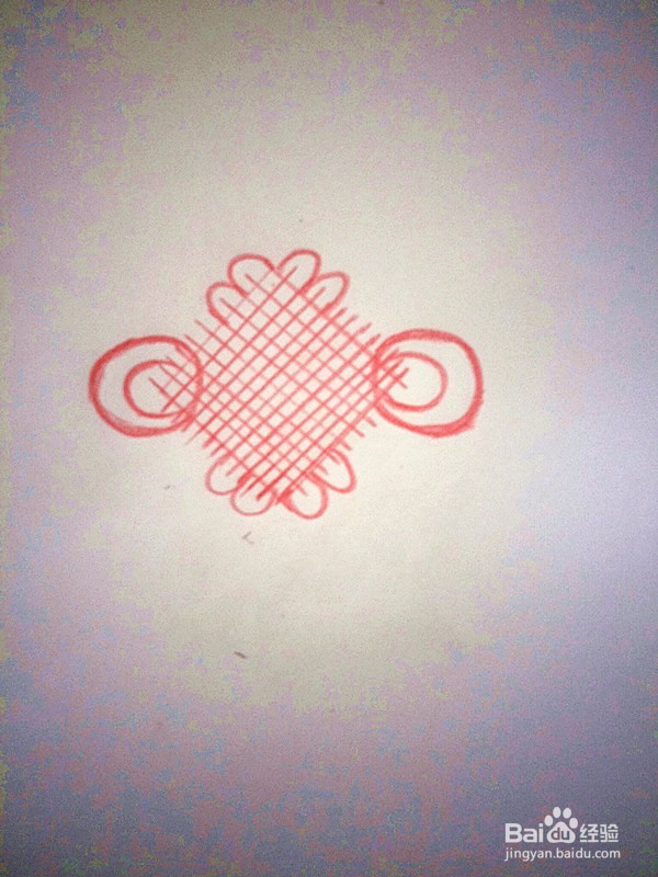 中国结的简单画法