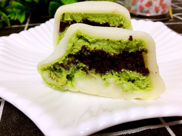 抹茶奥利奥雪媚娘