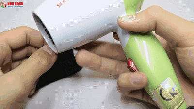 如何利用吹风机做简单的吸尘器?