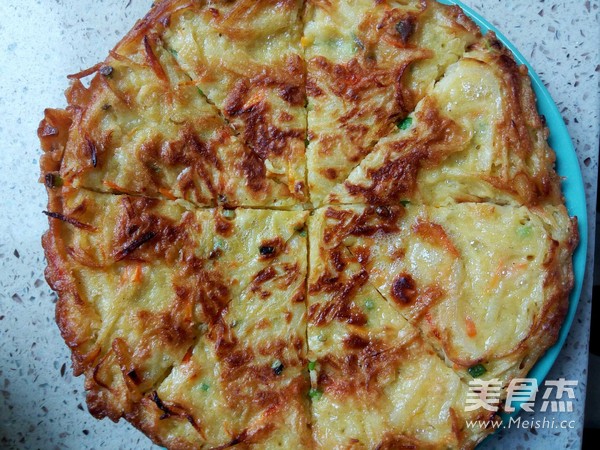 土豆胡萝卜鸡蛋饼