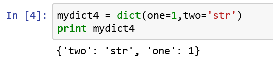 python学习3--字典