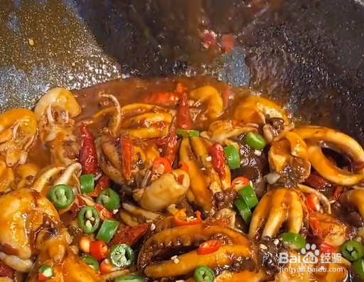 家庭版麻辣八爪鱼做法