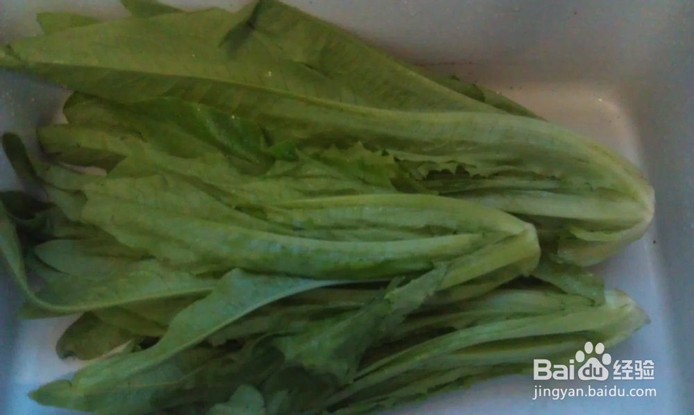 素食家常菜--腐乳炒油麦