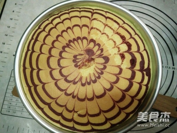 拉花轻乳酪蛋糕