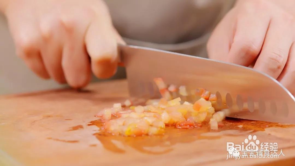 营养美味的番茄面条饼