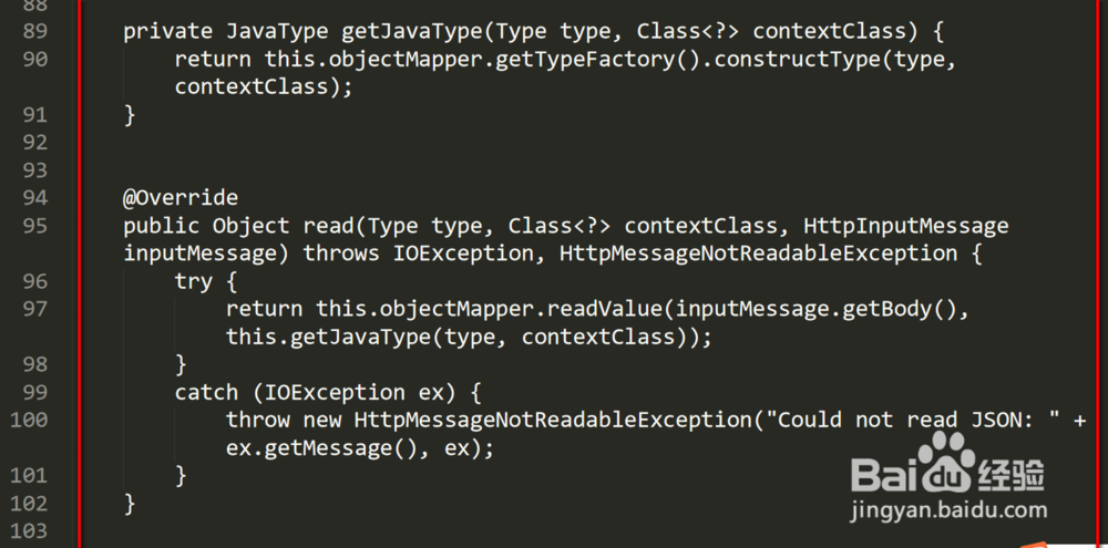 control如何获取json格式的参数
