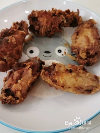 香酥炸鸡翅的做法
