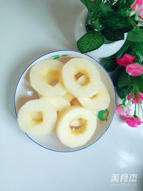 苹果甜甜圈的做法