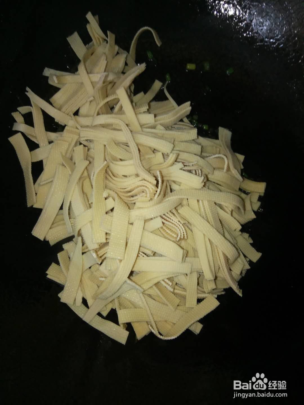 素炒豆腐皮的做法好吃简单