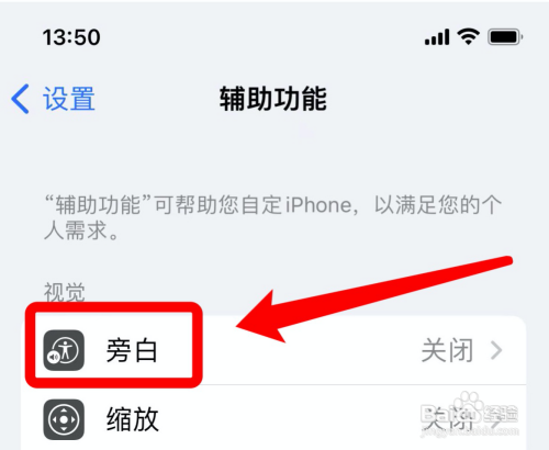 iphone如何快速设置图像描述功能?