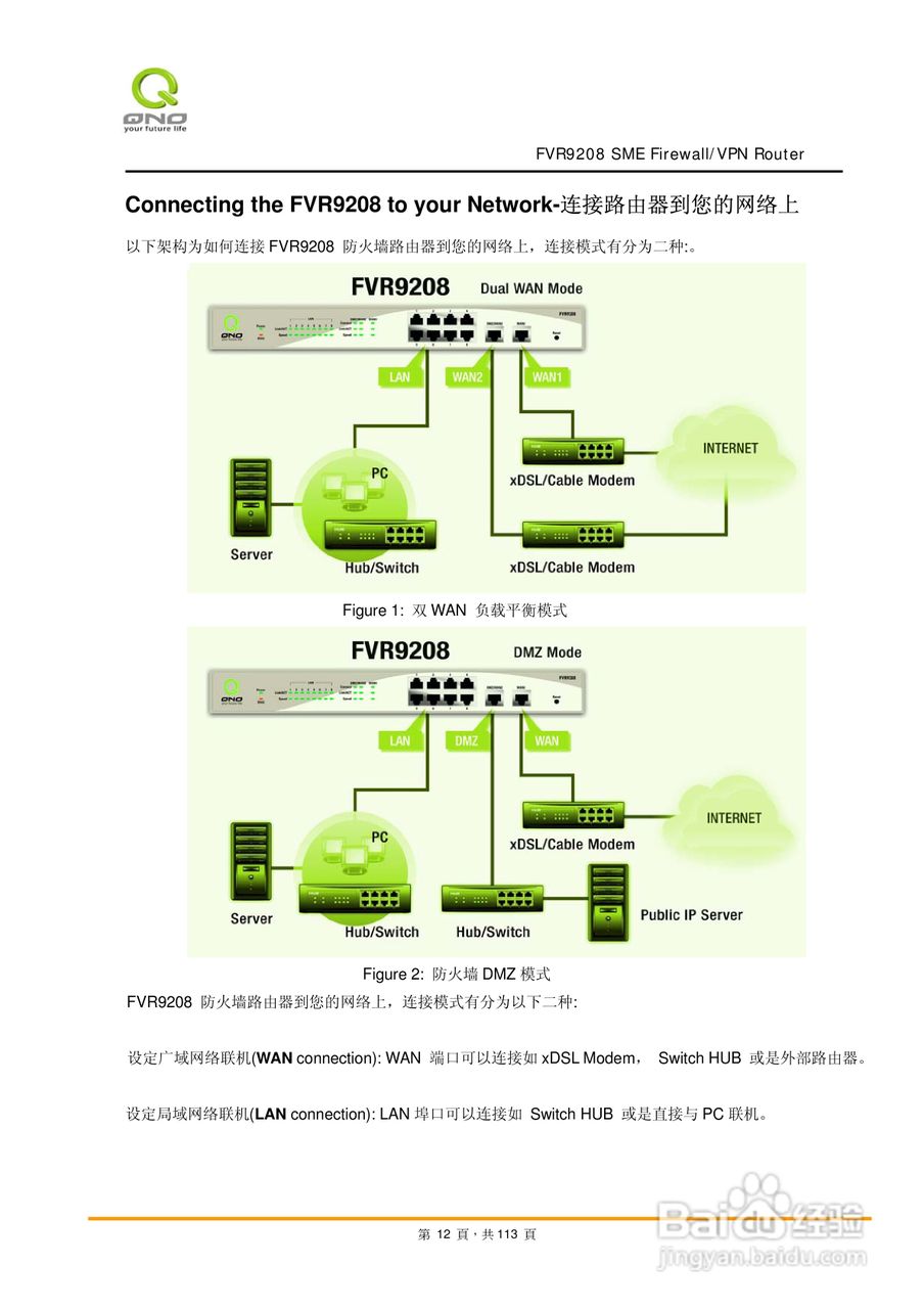 侠诺FVR9208路由器使用说明书:[2]