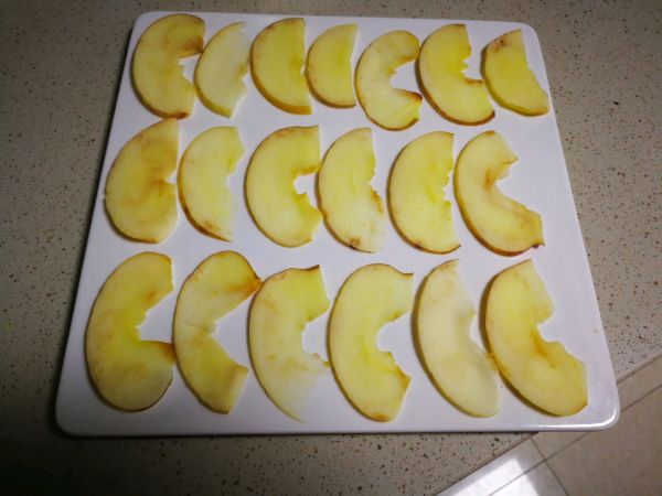 微波炉烤【苹果片】