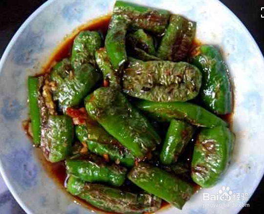虎皮青椒的做法