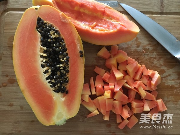 香草糖浆拌水果沙拉