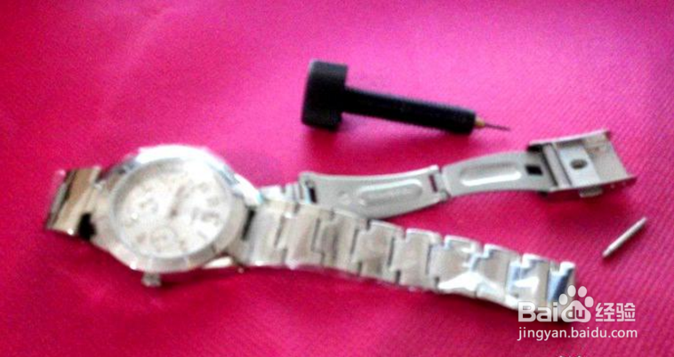 碟片式表链拆卸方法