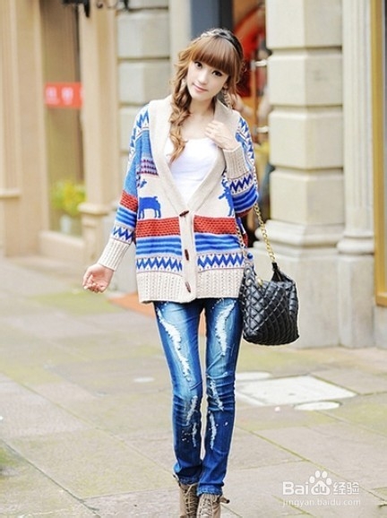 外套+小脚裤+靴子 实用搭配显高显瘦