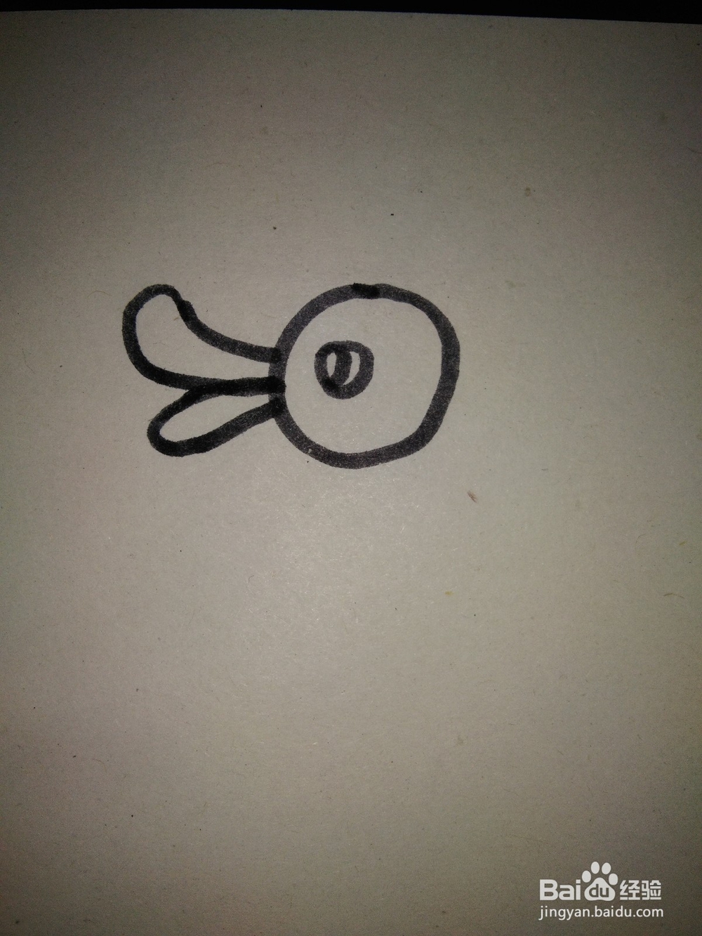 小鸭子简笔画的画法