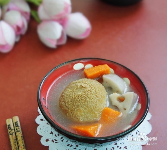 猴头菇莲藕骨头汤