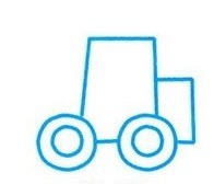 简笔画系列:如何绘制一台铲车