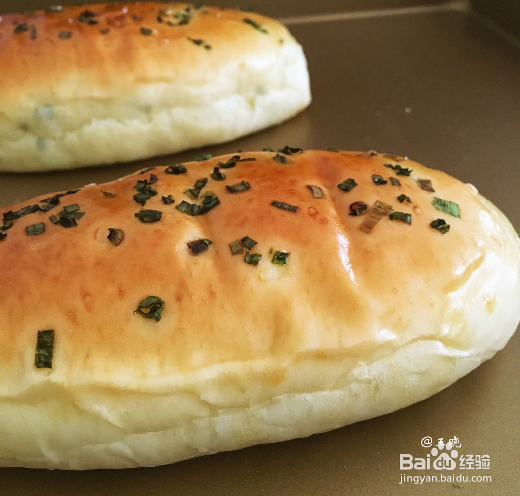 葱香面包的做法