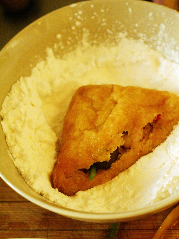 北极甜虾黄金包