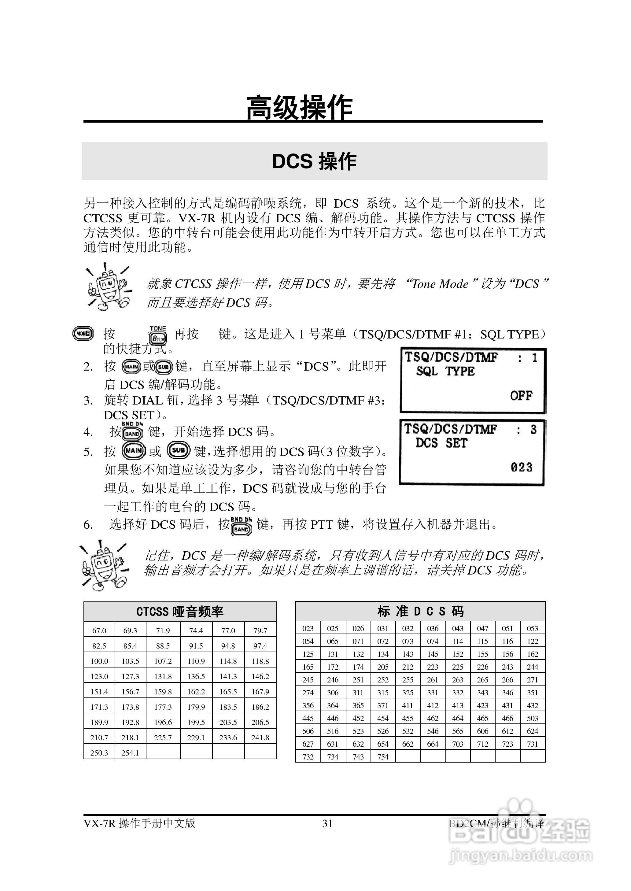 VX-7R FM收发机操作手册:[4]