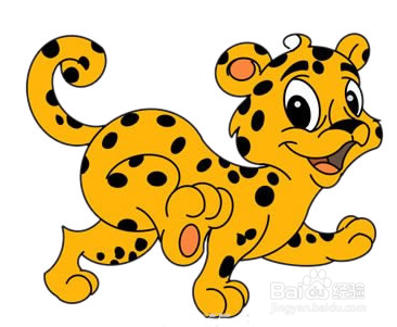 如何画金钱豹？