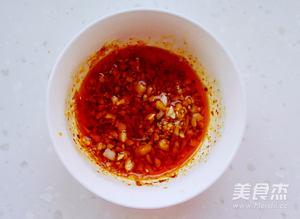 蒜醋汁凉粉的做法