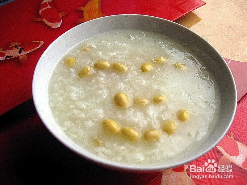 剩米饭的变身——豆香米粥