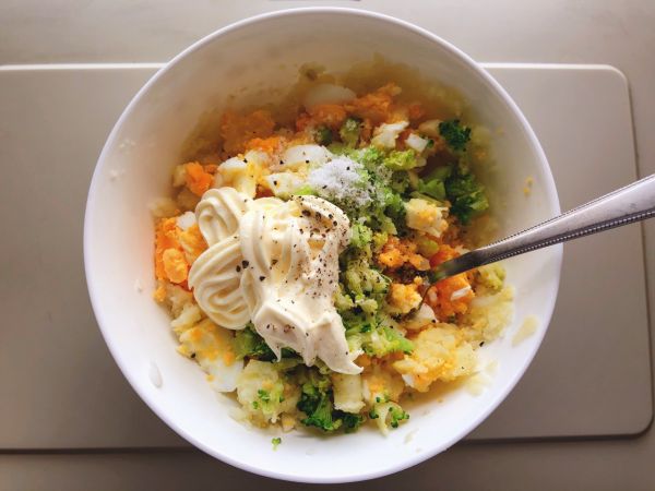 土豆沙拉三明治