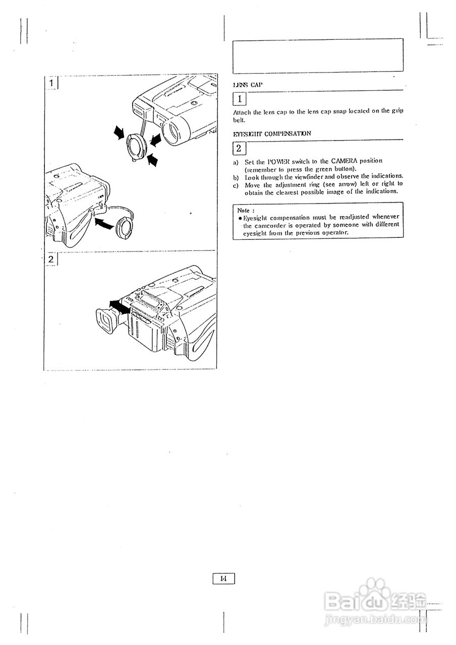 三洋VM-ES99P数码摄像机使用说明书:[3]