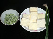 香喷喷的------臭豆腐烩毛豆