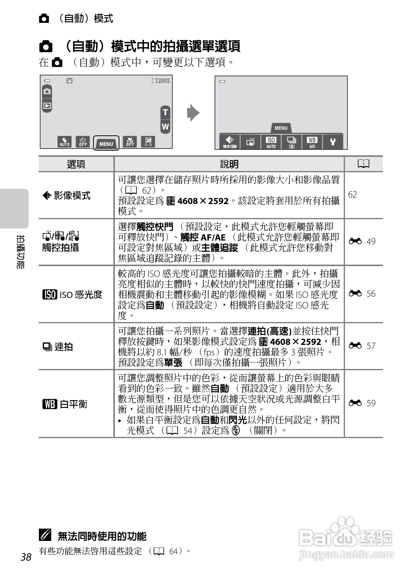 尼康COOLPIX S100数码相机使用说明书:[6]