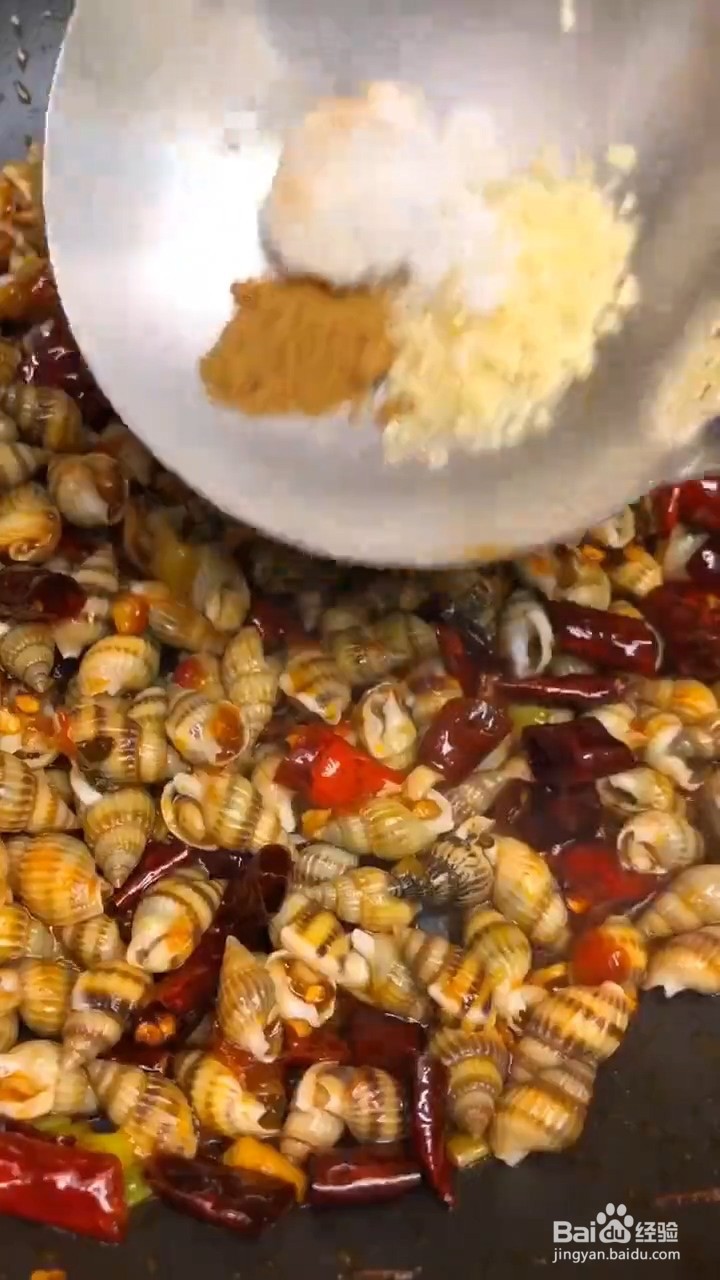教你制作美食辣炒海螺蛳？