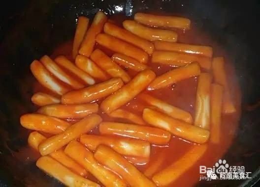 韩式辣年糕的制作方法