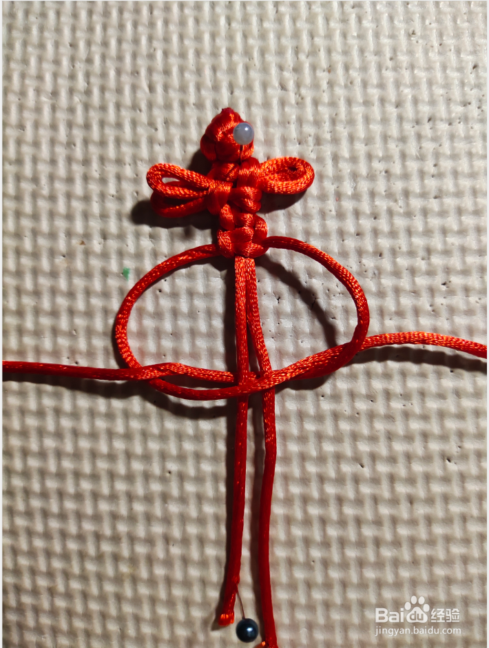 中国结进阶——蜻蜓结