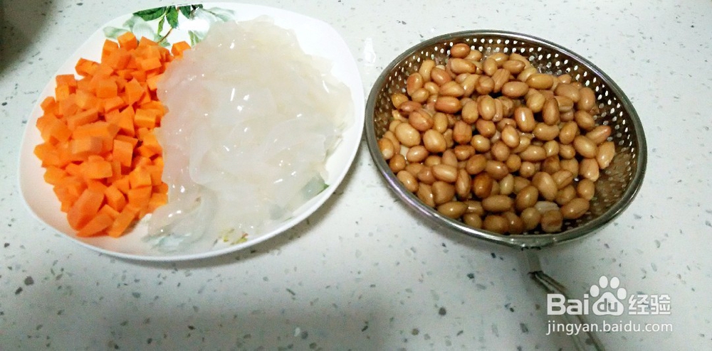 凉拌菜----凉皮拌花生