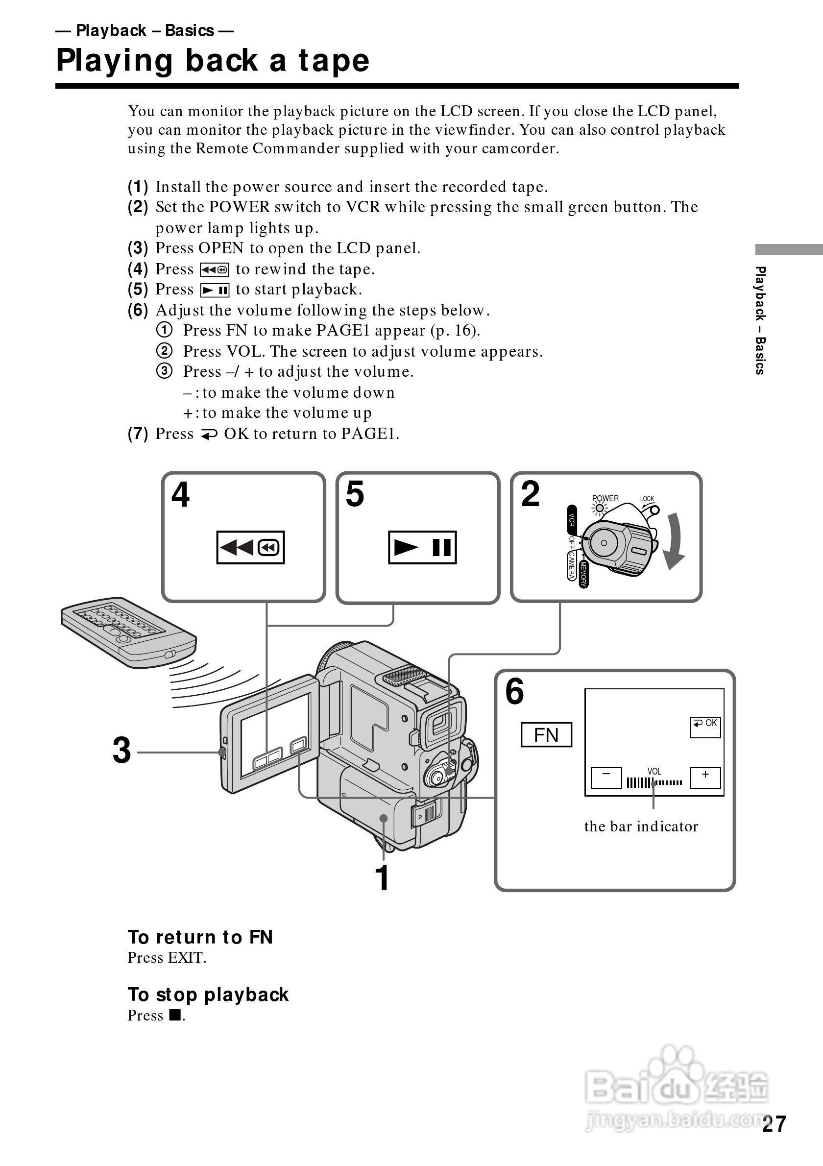 索尼DCR-PC5数码摄像机说明书:[3]