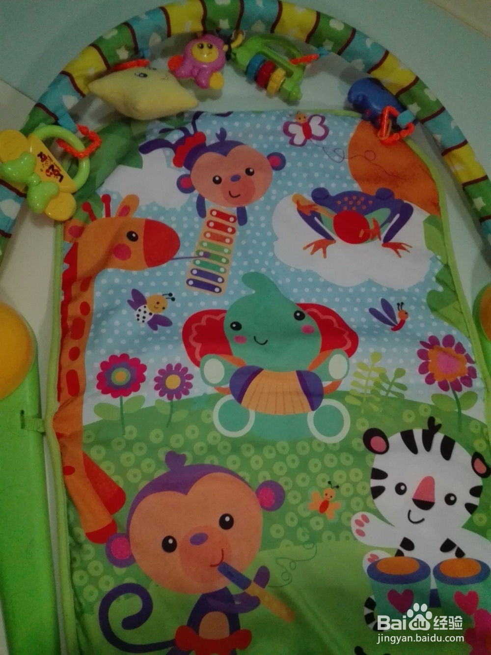 宝贝乐园健身琴SX-218开箱晒物