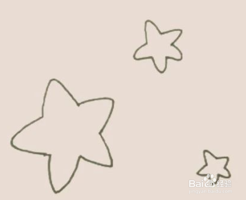 卡通流星简笔画