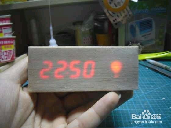 自制木头闹钟