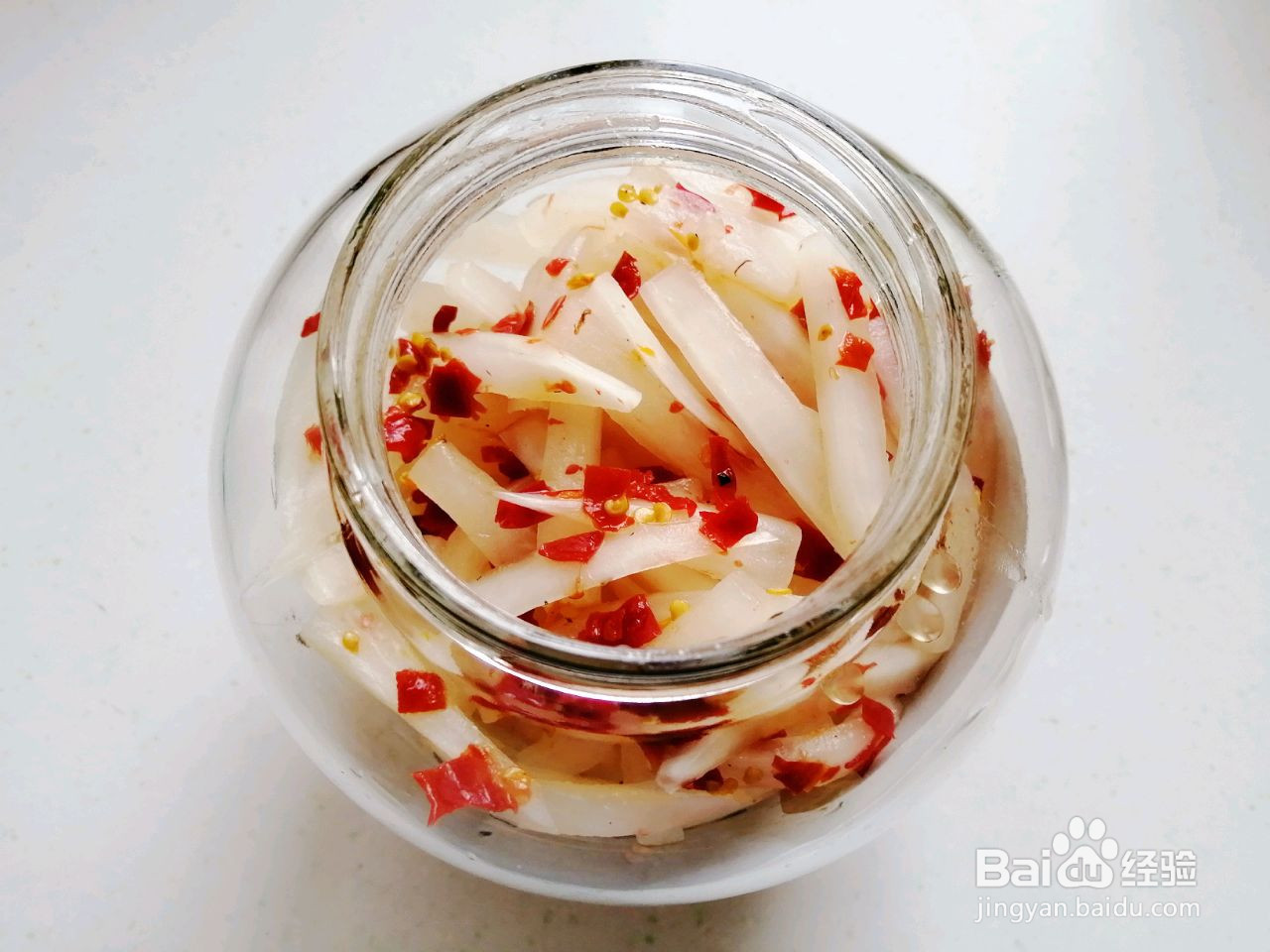 酸甜爽口的下饭菜腌萝卜的做法