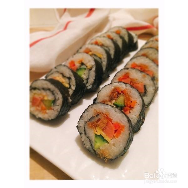 简单美味的蛋黄寿司!快来看看吧~