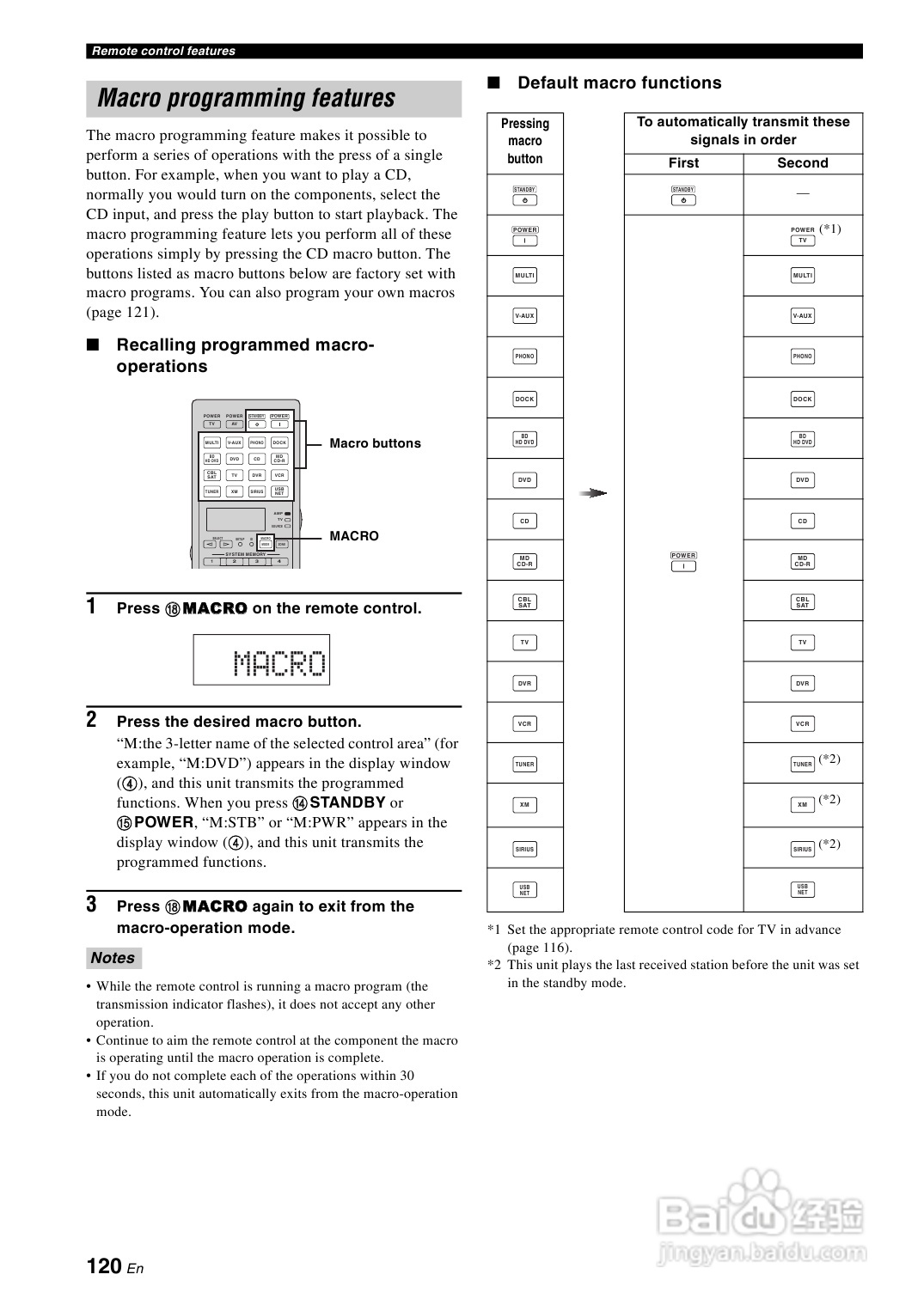 YAMAHA RX-Z7扩音机说明书:[6]