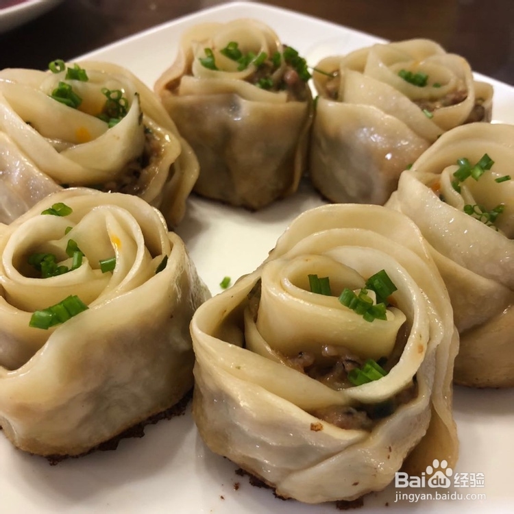 做出入味的玫瑰花饺子